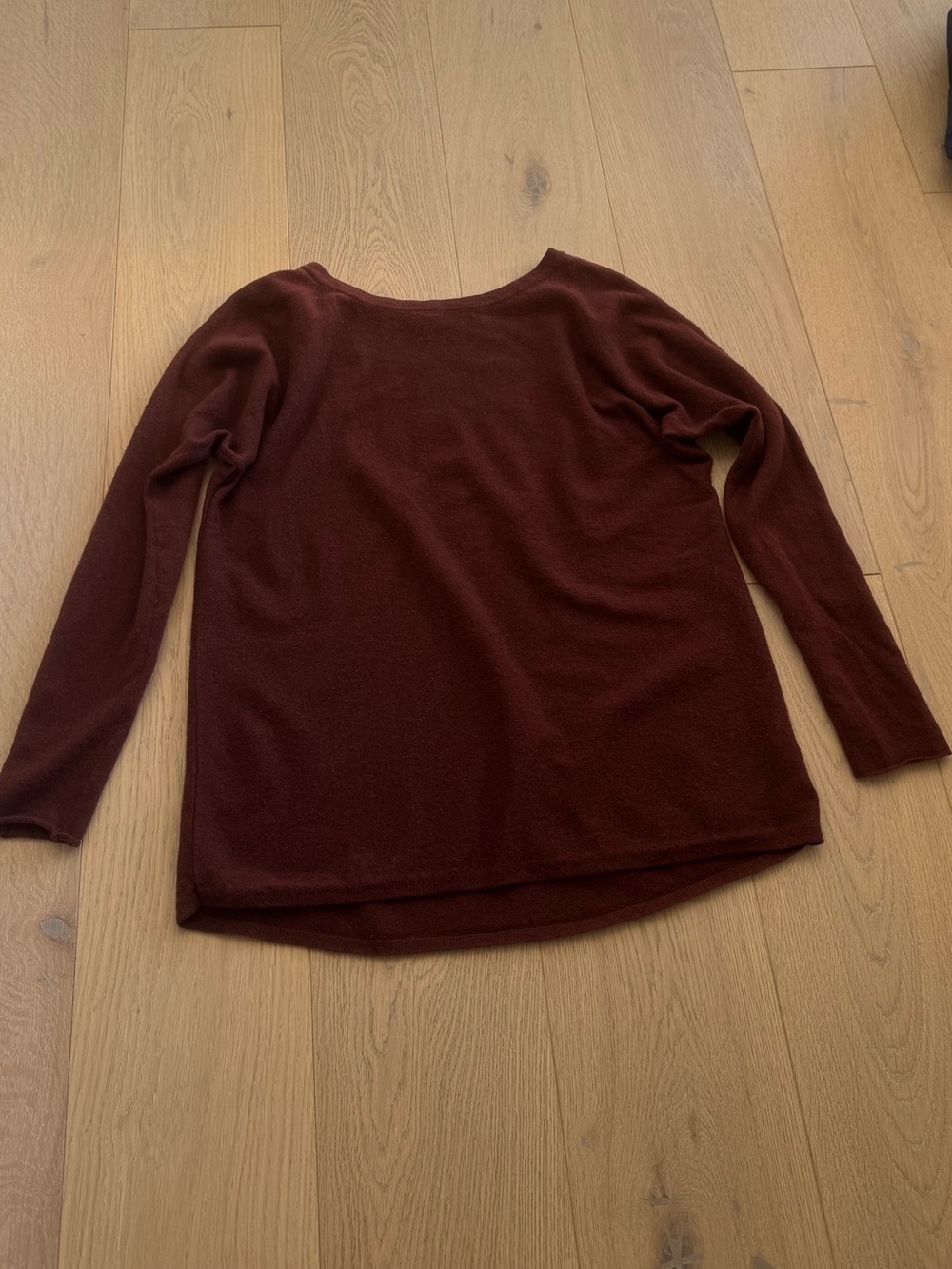 Vince Wool Cashmere Brown Sweater Size Small